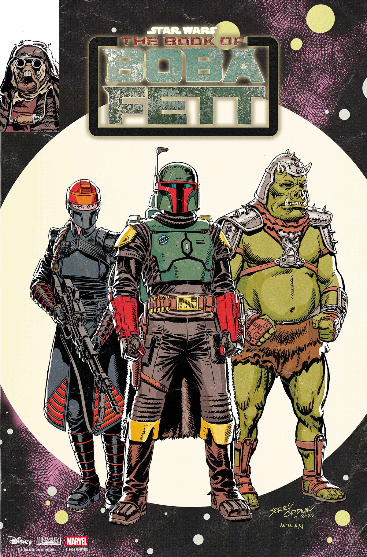 Star Wars: The Book Of Boba Fett #1 1:25 Jerry Ordway Variant (NM)