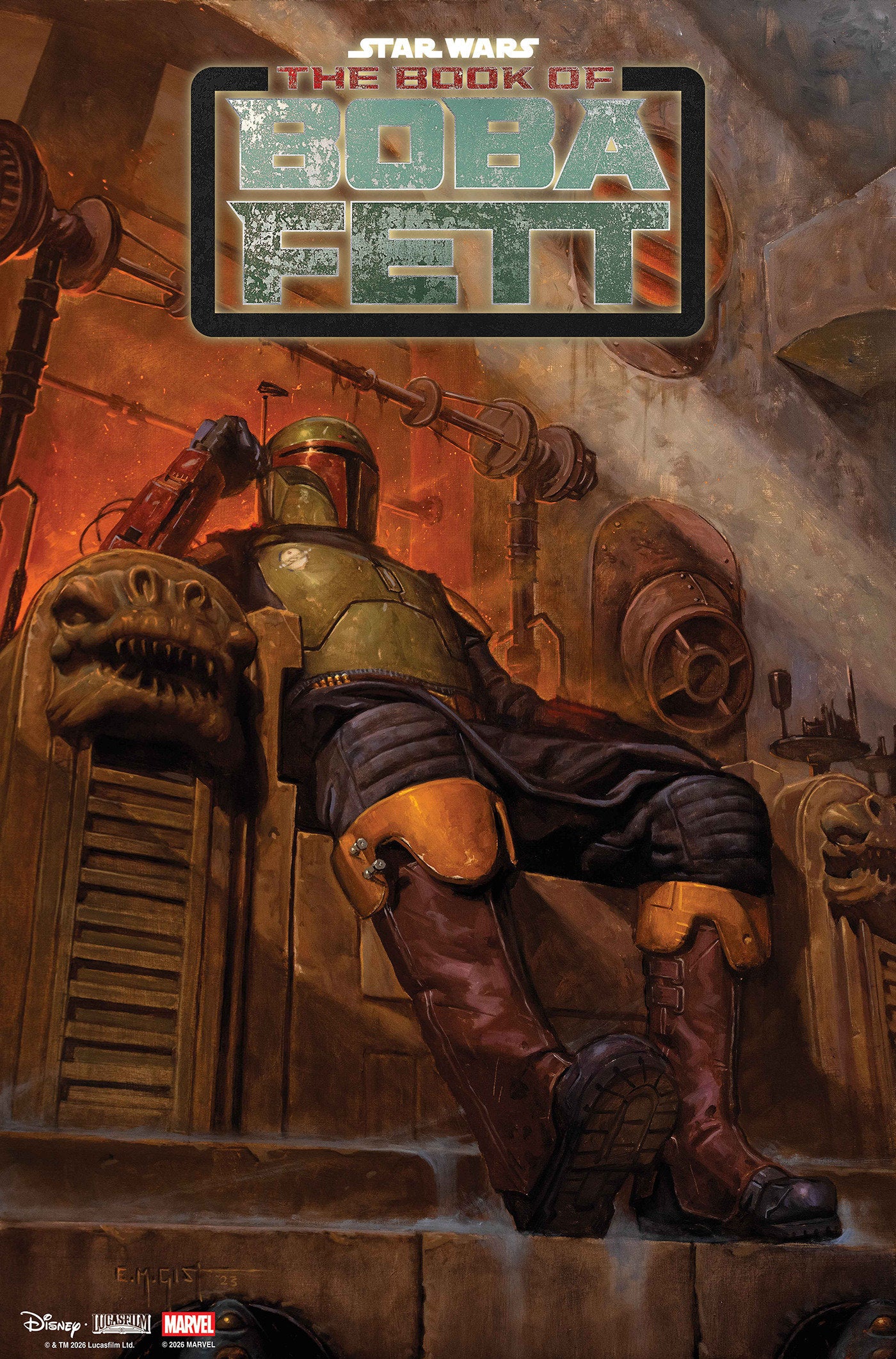 Star Wars: The Book Of Boba Fett #1 E.M. Gist Variant (NM)