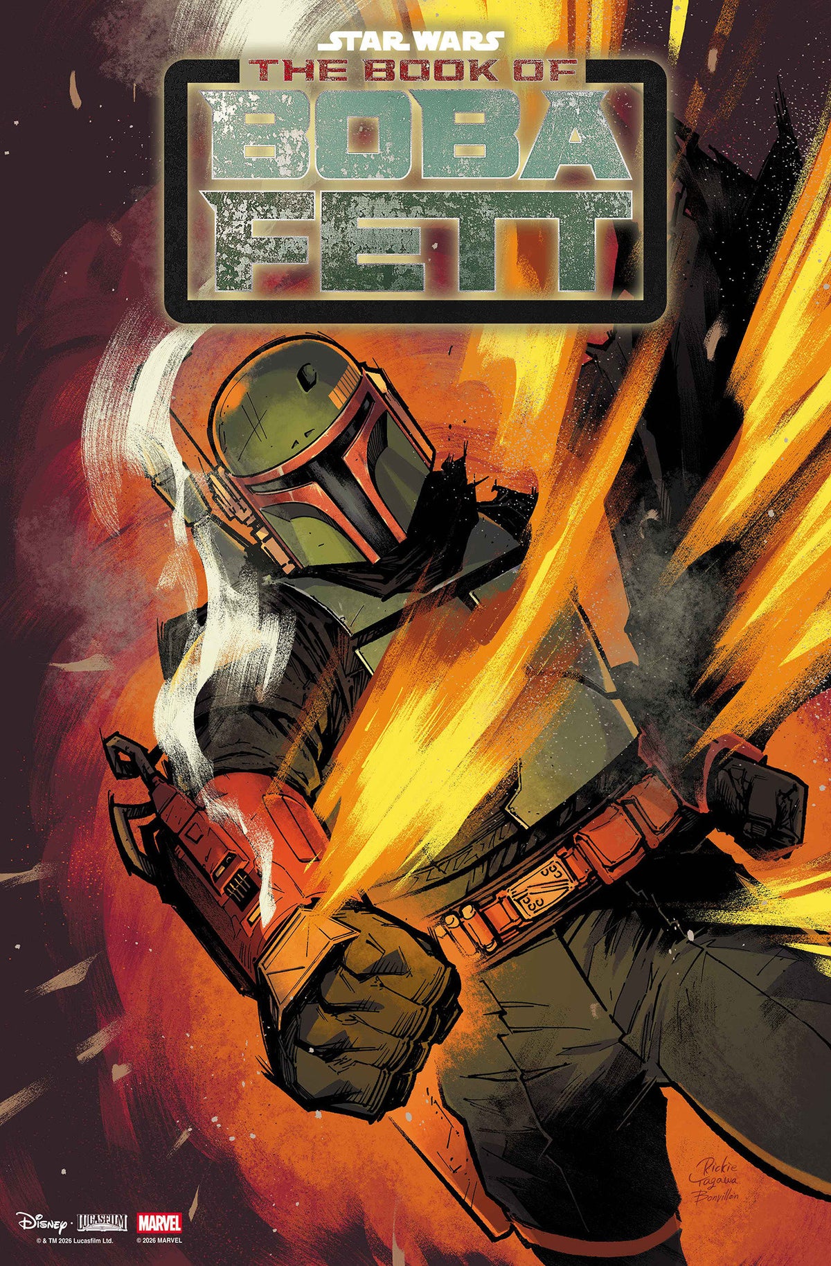 Star Wars: The Book Of Boba Fett #1 Rickie Yagawa Foil Variant (NM)