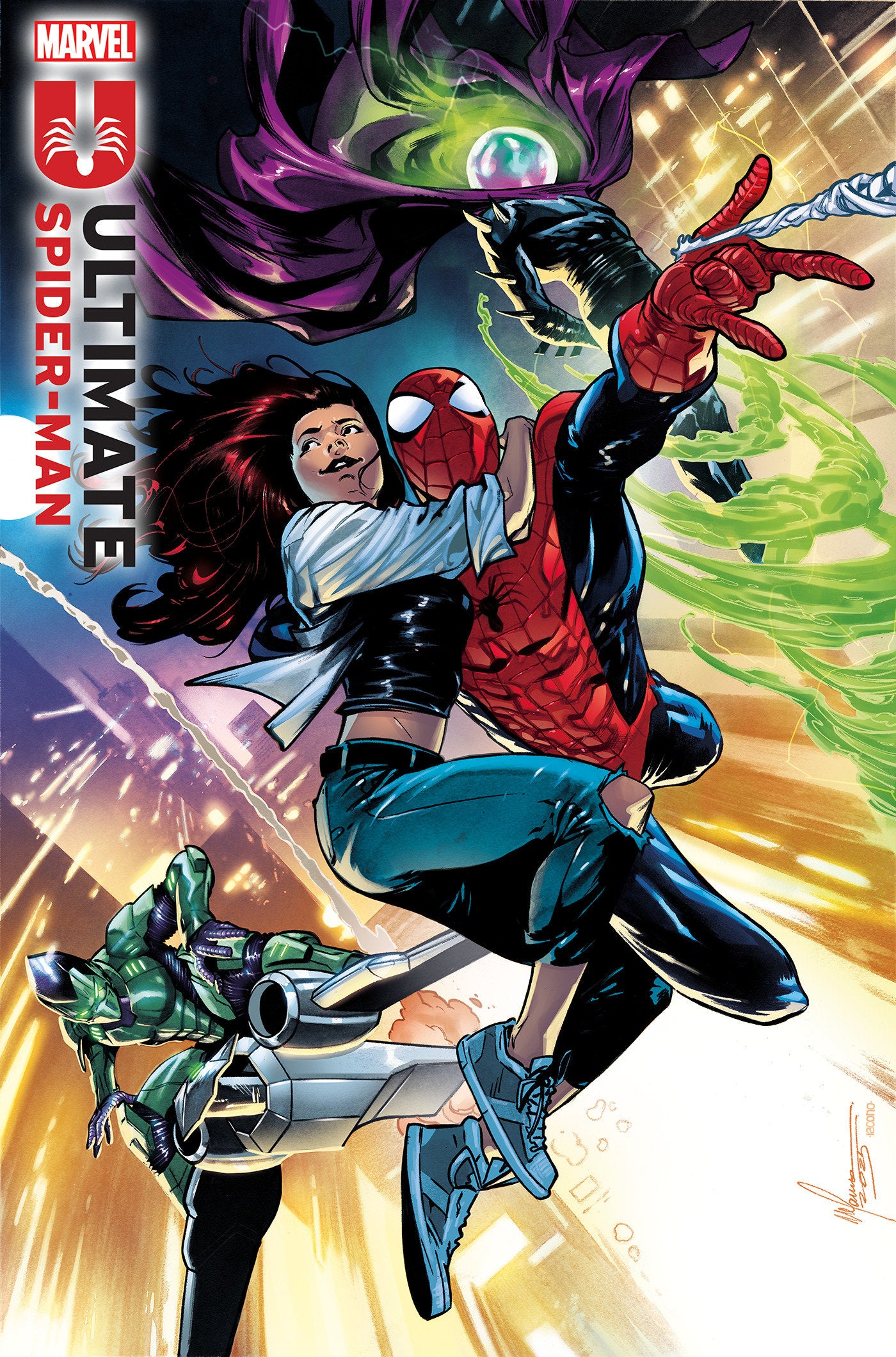 Ultimate Spider Man #21 Francesco Manna Variant (NM)