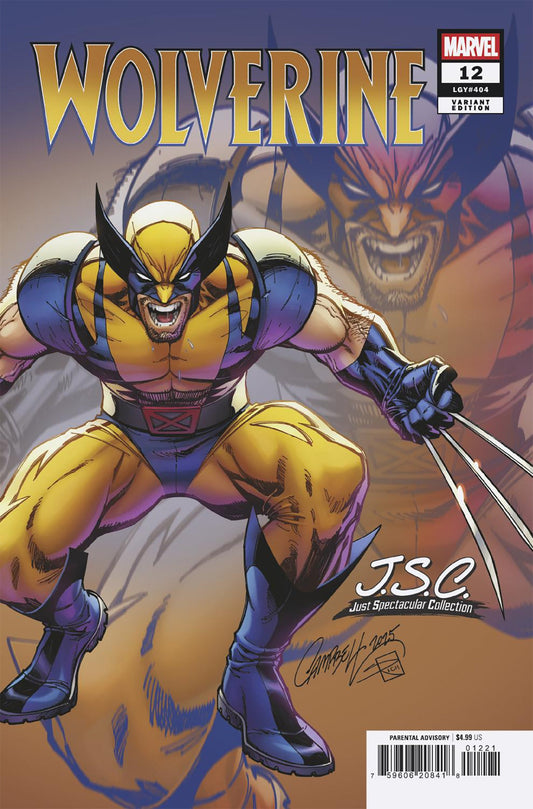 Wolverine #12 J. Scott Campbell Just Spectacular Collection Variant(NM)
