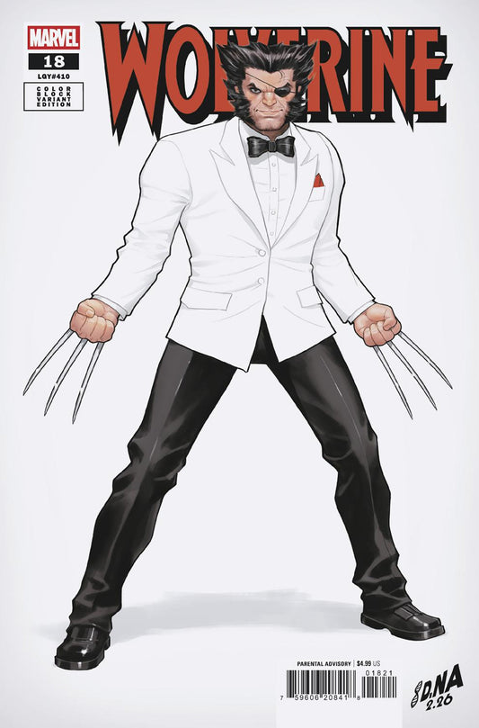 Wolverine #18 David Nakayama Color Block White Variant (NM)