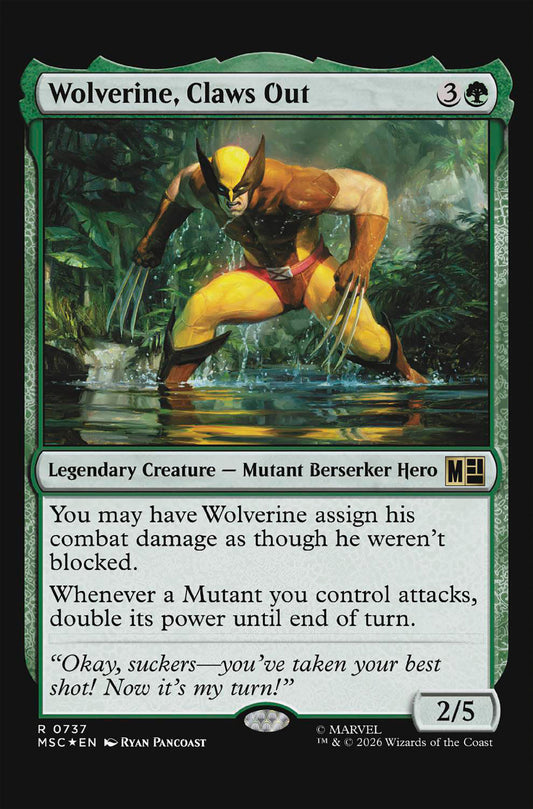 Wolverine #22 Classified Artist Magic: The Gathering Variant (NM)