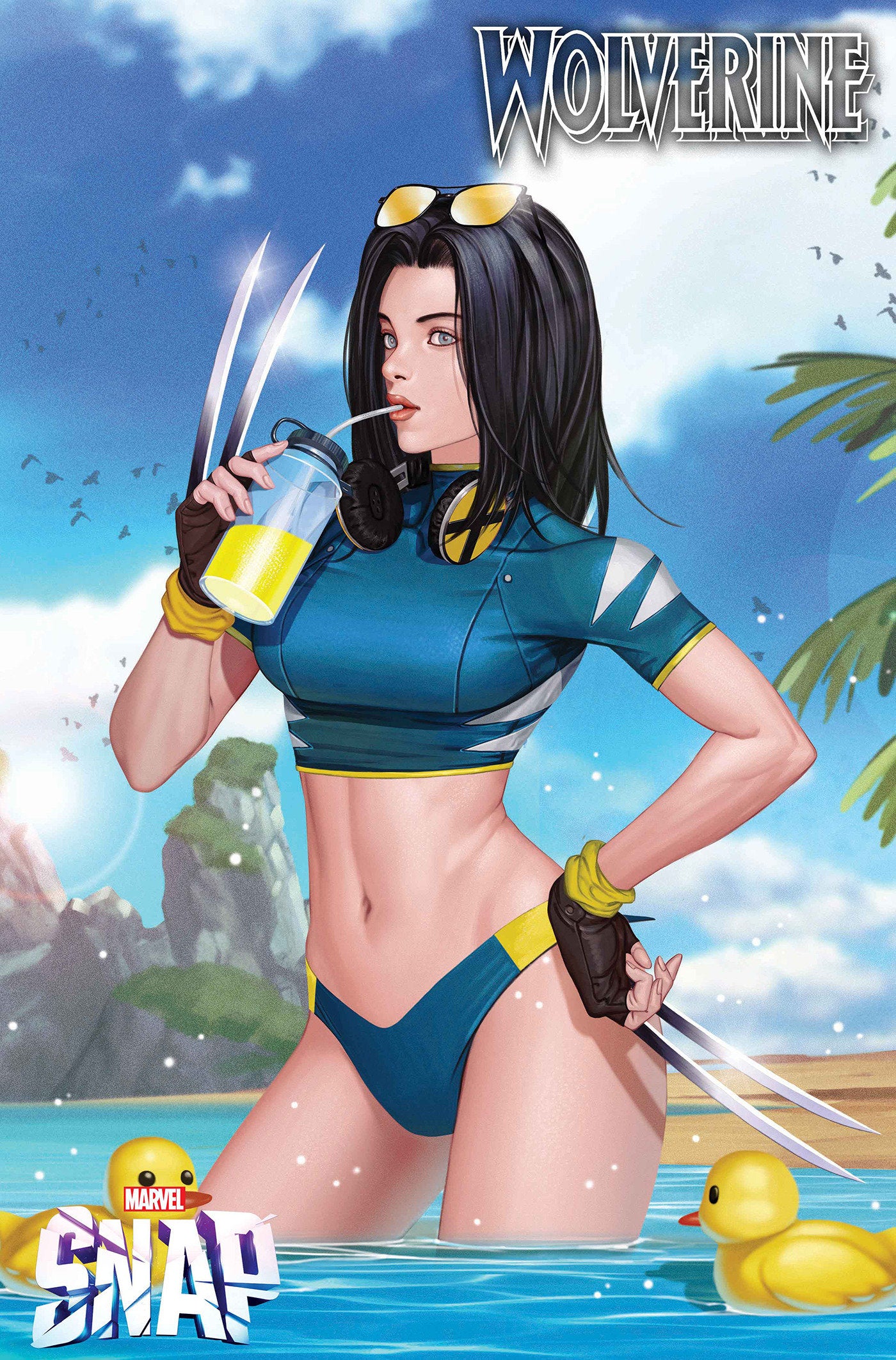 Wolverine #24 Inhyuk Lee Marvel Snap Swimsuit Variant (NM)