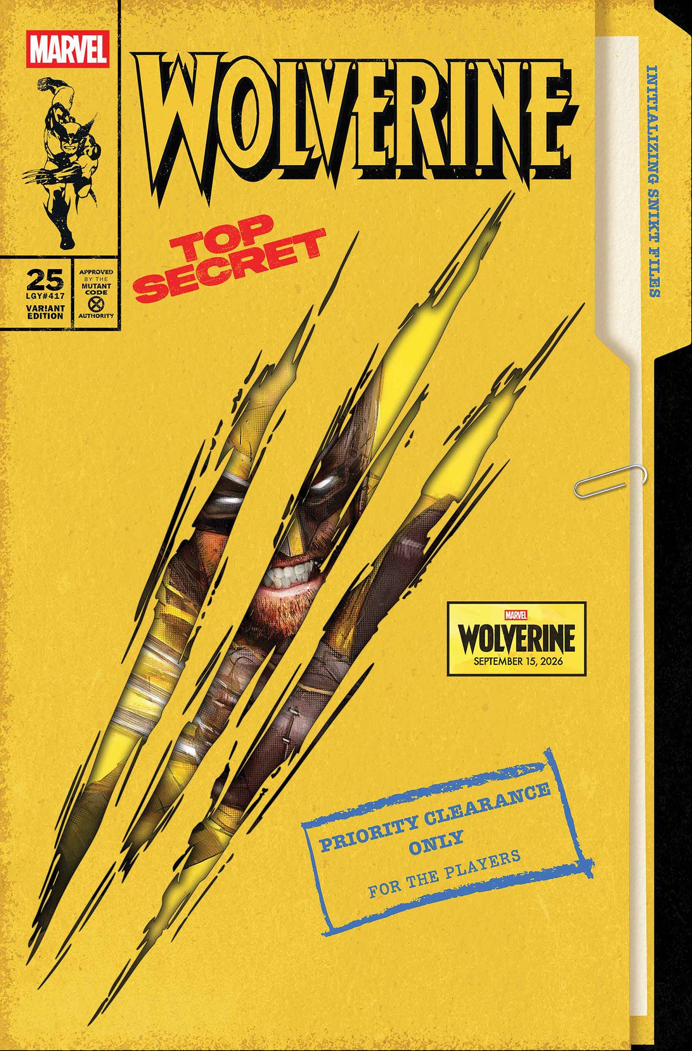 Wolverine #25 Jock Marvel Games Variant (NM)
