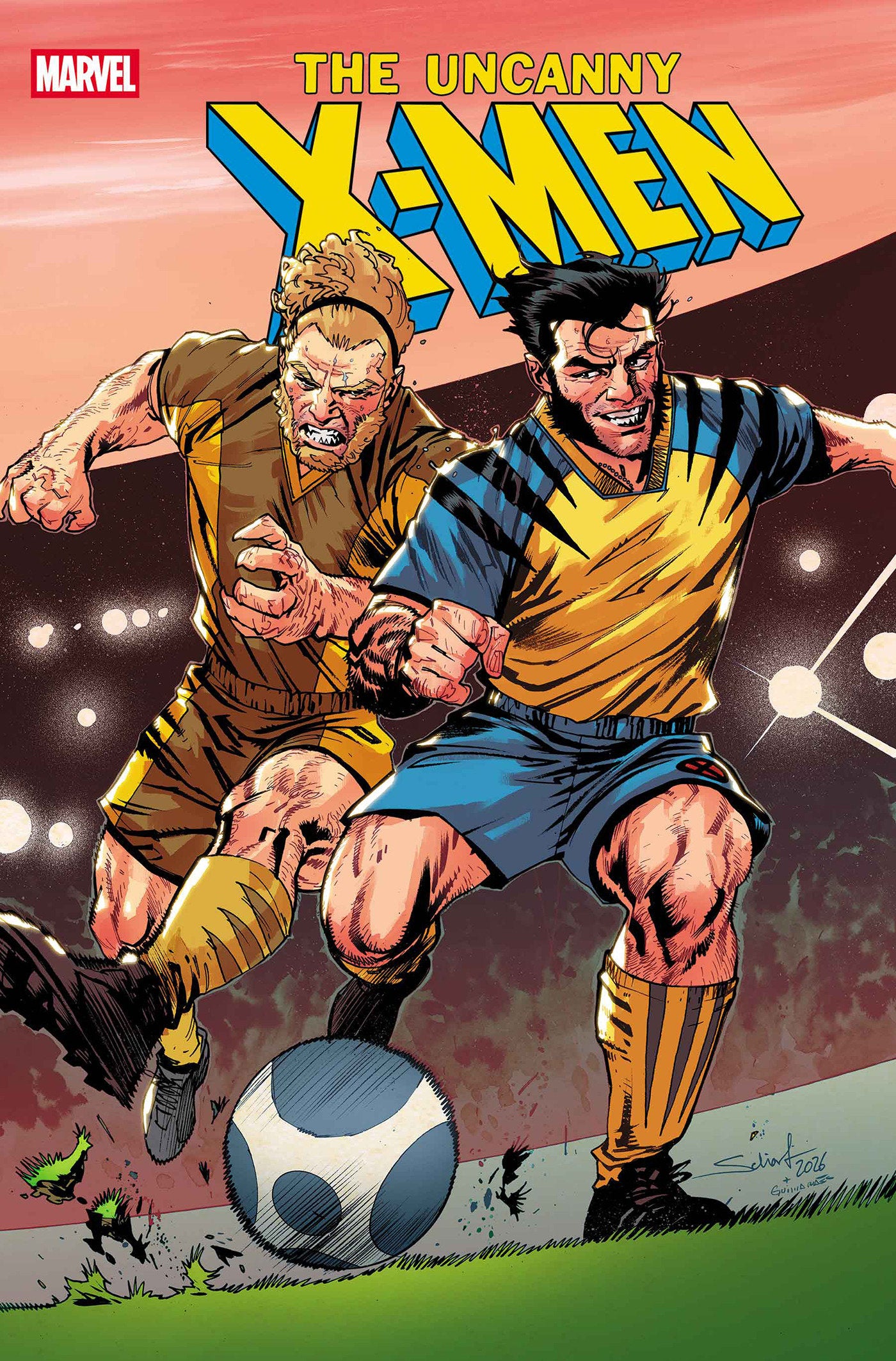 Uncanny X-Men #29 Jonas Scharf Marvel Soccer Variant (NM)