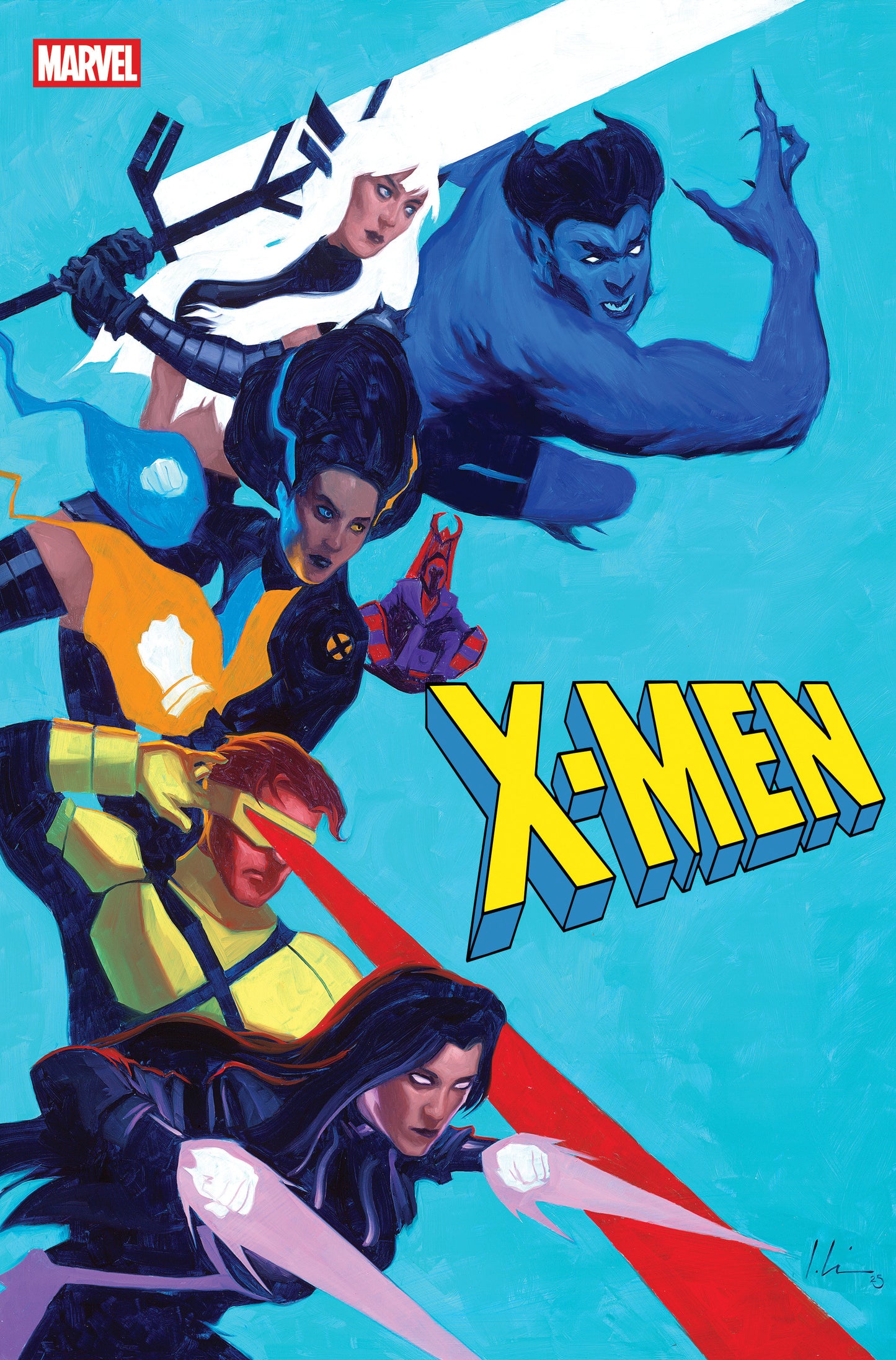 X-Men #23 Jeremy Wilson 2 Part Connecting Foil Variant (NM)