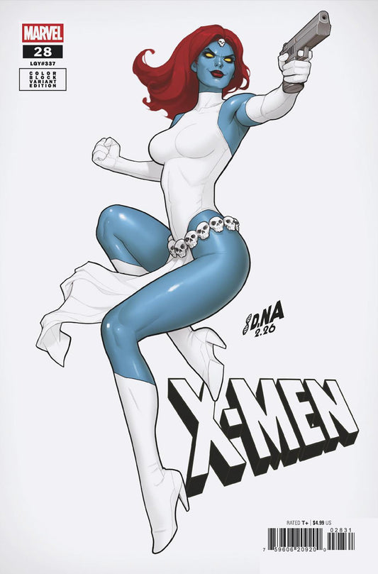 X-Men #28 David Nakayama Color Block White Variant (NM)