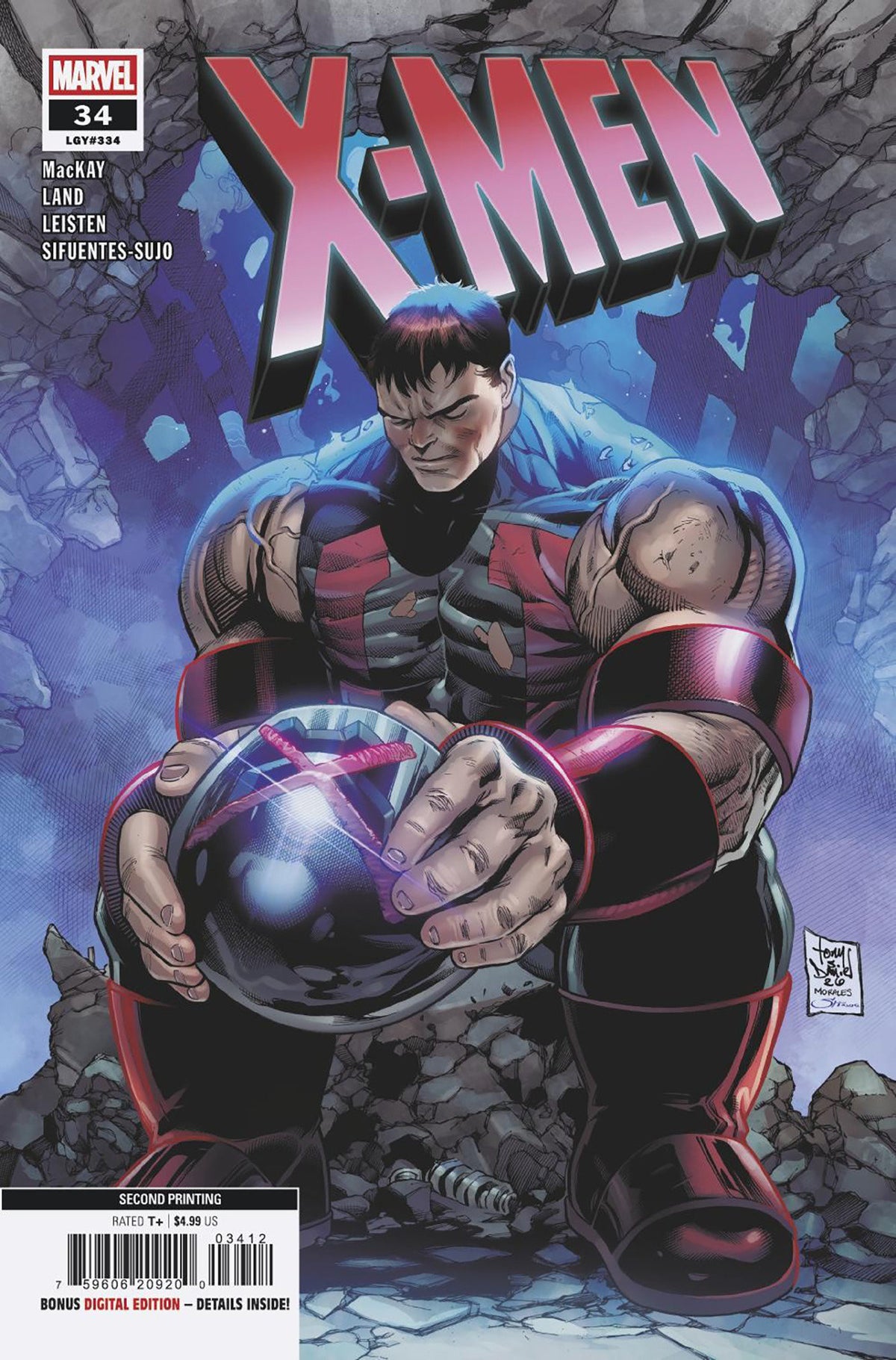 X-Men #34 Tony Daniel 2nd Printing Variant (NM)
