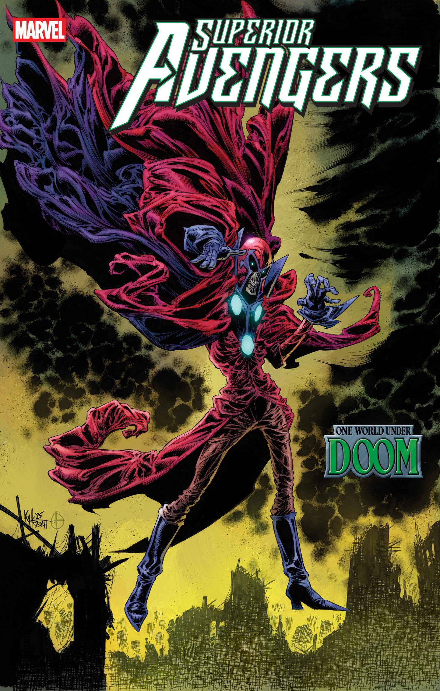 Superior Avengers #6 Kyle Hotz Variant [Doom] (NM)