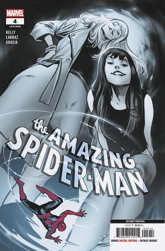 Amazing Spider-Man #4 Pepe Larraz 2nd Printing Variant (NM)
