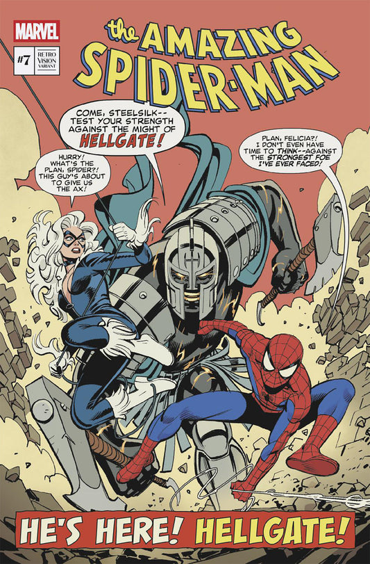 Amazing Spider-Man #7 Leo Romero Retrovision Variant (NM)