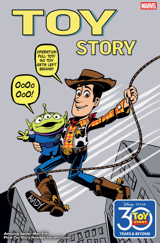Amazing Spider-Man #16 Marco Forcelloni Pixar Toy Story Homage Variant (NM)