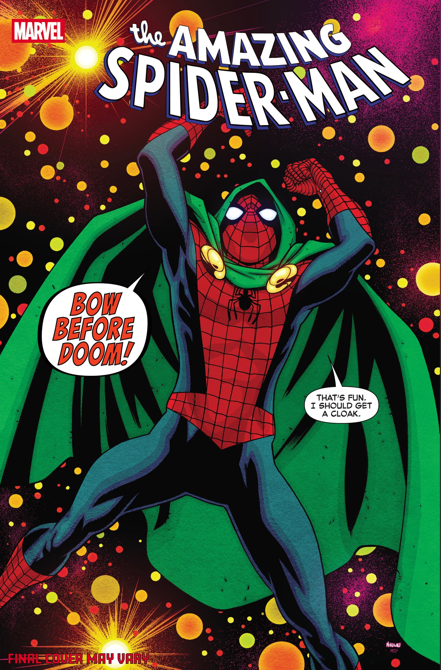 Amazing Spider-Man #23 Mike McKone Doom Homage Variant [Ds] (NM)
