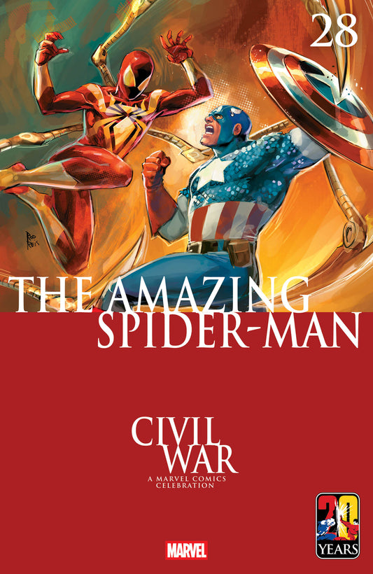 Amazing Spider-Man #28 Rod Reis Civil War Celebration Variant (NM)