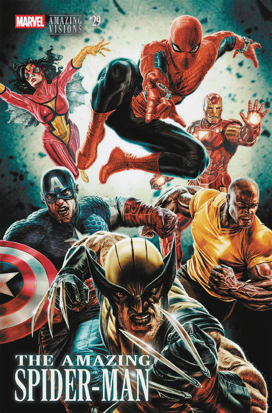 Amazing Spider-Man #29 Lee Bermejo Amazing Visions Variant (NM)
