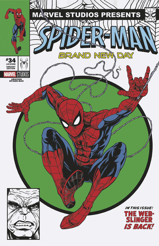 Amazing Spider-Man #34 Adam Stafford Spider-Man: Brand New Day Marvel Studios Variant (NM)