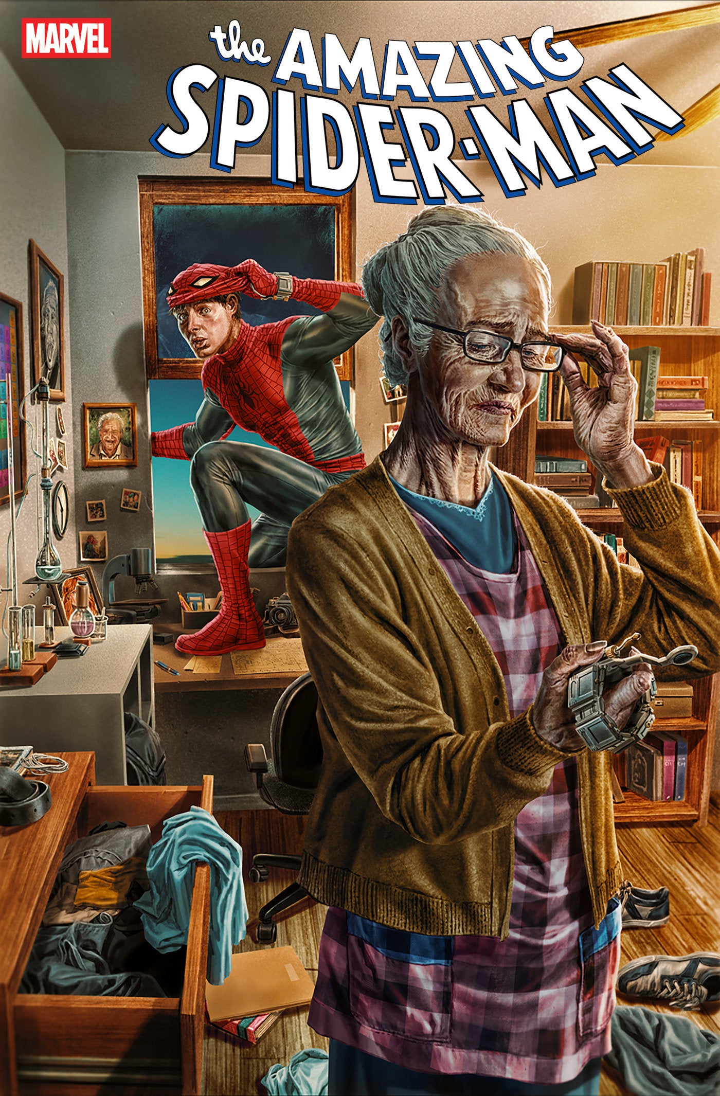 Amazing Spider-Man #35 Lee Bermejo Amazing Visions Variant (NM)