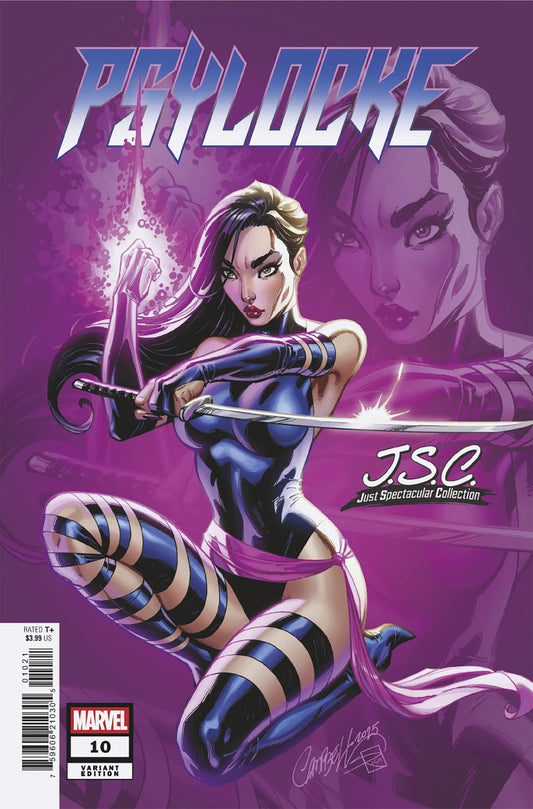 Psylocke #10 J. Scott Campbell Just Spectacular Collection Variant(NM)