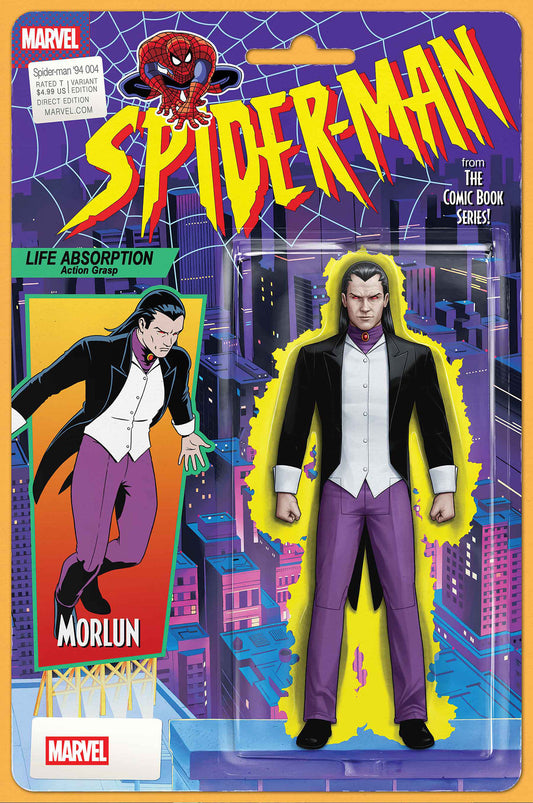 Spider-Man '94 #4 John Tyler Christopher Action Figure Variant (NM)