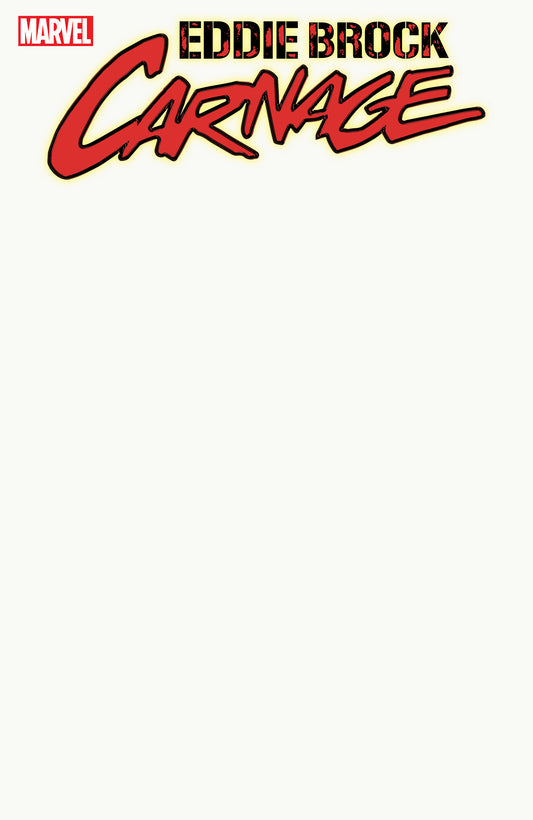 Eddie Brock Carnage #1 Blank Cover Variant (NM)
