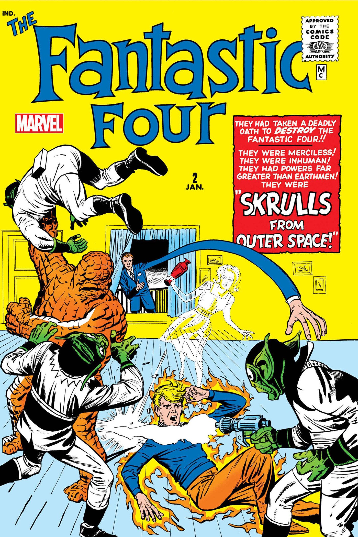 Fantastic Four Facsimile Edition #2 Foil Variant (NM)
