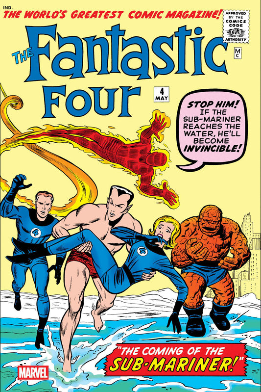 Fantastic Four #4 Facsimile Edition Foil Variant (NM)