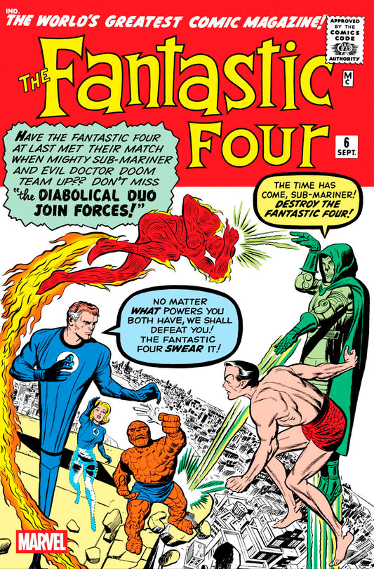 Fantastic Four #6 Facsimile Edition (NM)