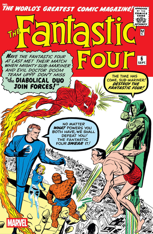 Fantastic Four #6 Facsimile Edition Foil Variant (NM)