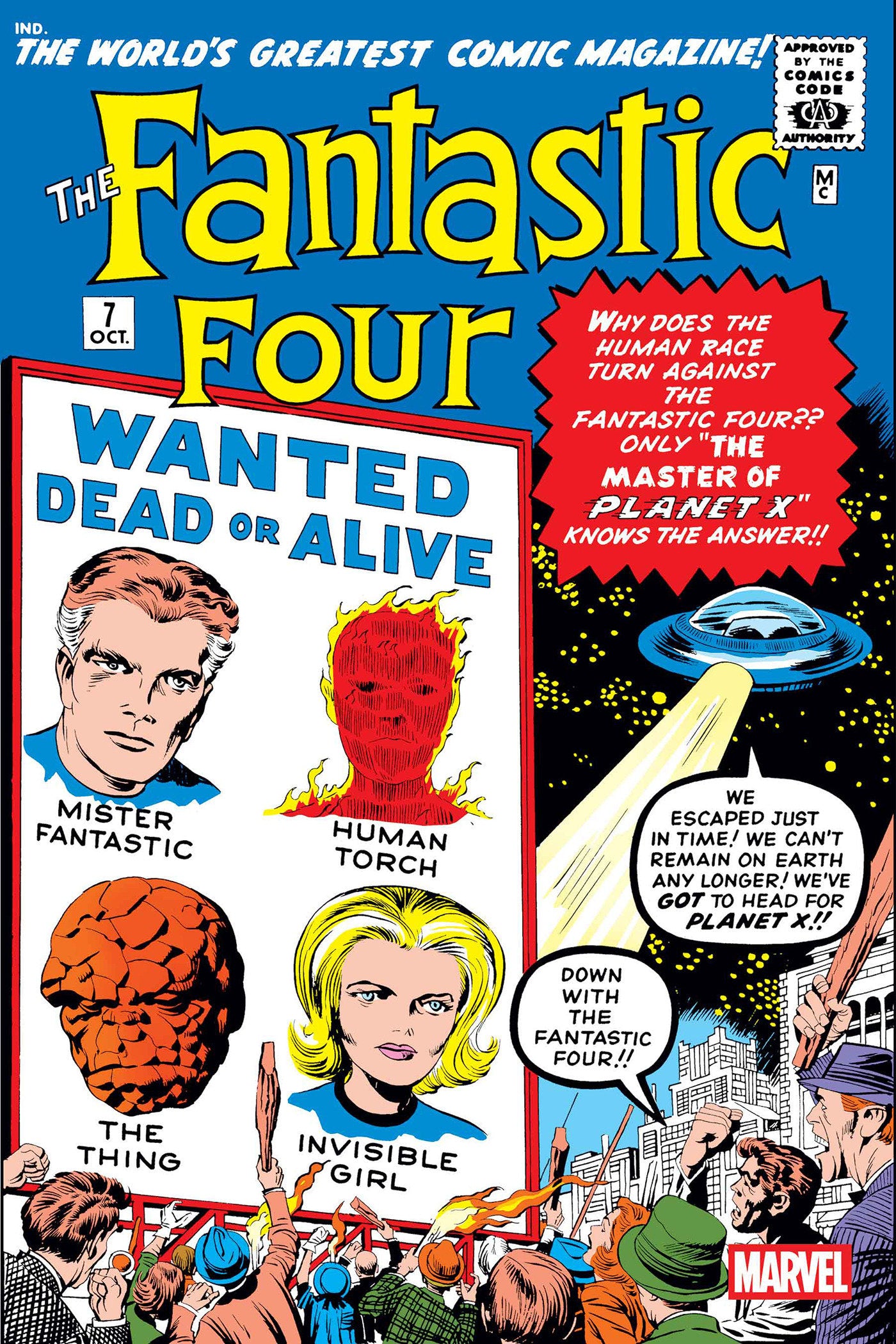 Fantastic Four #7 Facsimile Edition Foil Variant (NM)