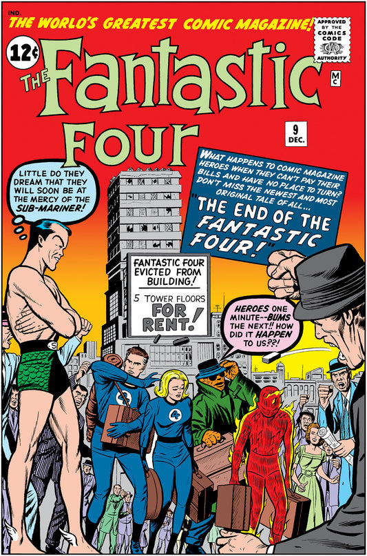 Fantastic Four #9 Facsimile Edition Foil Variant (NM)
