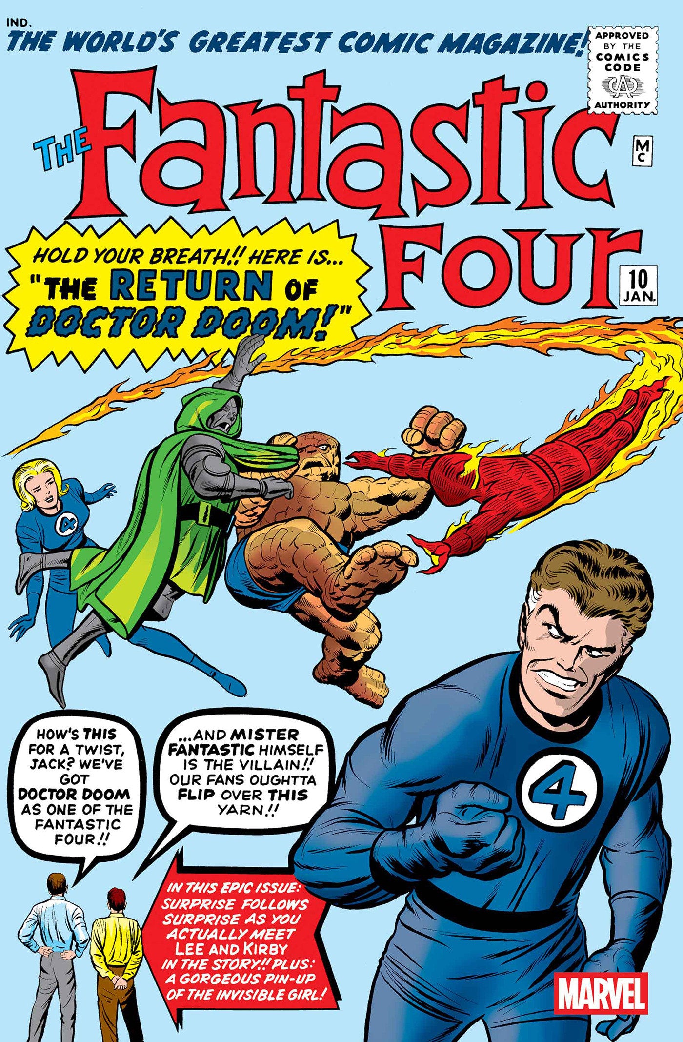 Fantastic Four #10 Facsimile Edition (NM)