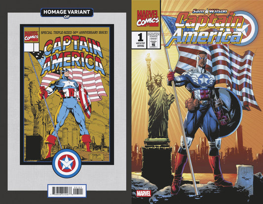 Sam Wilson, Captain America #1 Whilce Portacio Captain America Sam Wilson Homage Variant (NM)