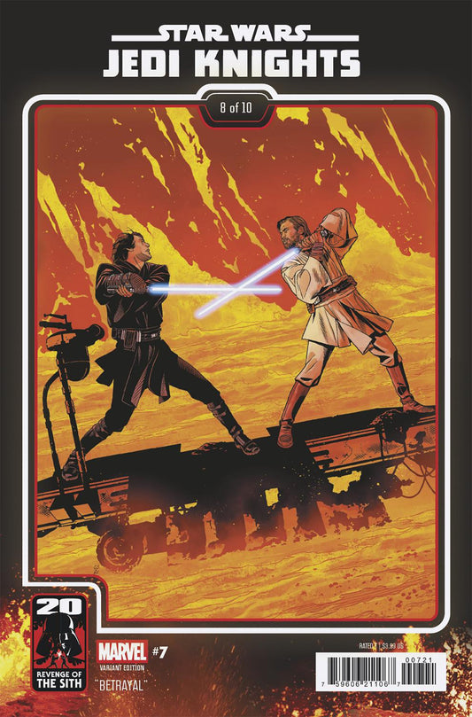 Star Wars: Jedi Knights #7 Chris Sprouse Revenge Of The Sith 20 Th Anniversary Variant (NM)