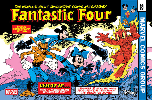 Fantastic Four #4 Andrea Freccero Disney What If? Fantastic Four Homage Variant (NM)