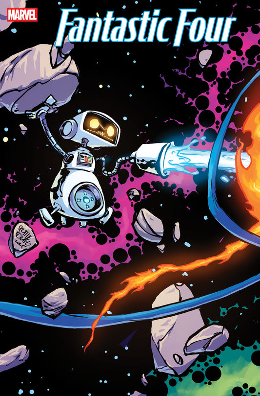 Fantastic Four #4 Skottie Young 5 Part Connecting Variant (NM)