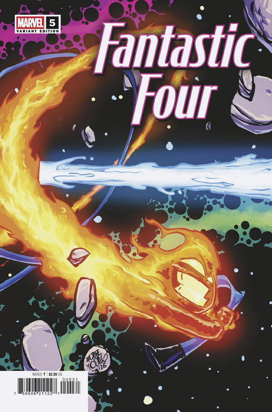Fantastic Four #5 Skottie Young 5 Part Connecting Variant (NM)
