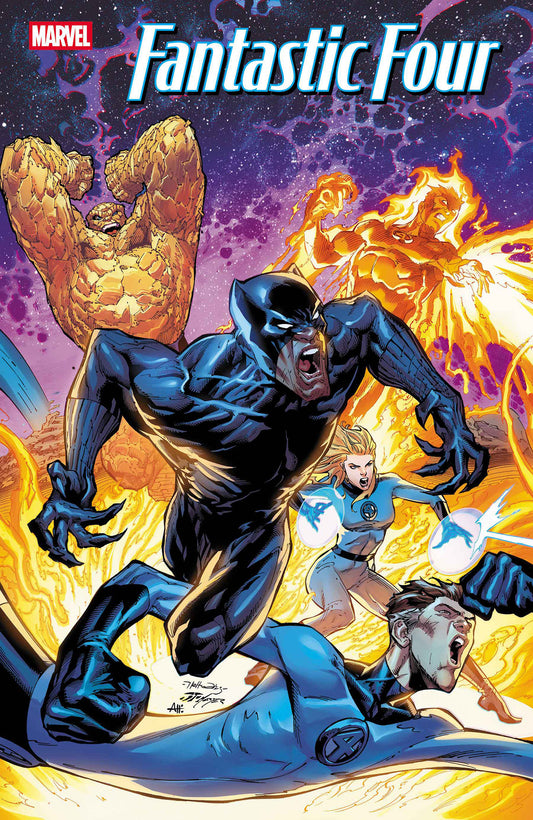 Fantastic Four #8 Netho Diaz Black Panther Variant (NM)
