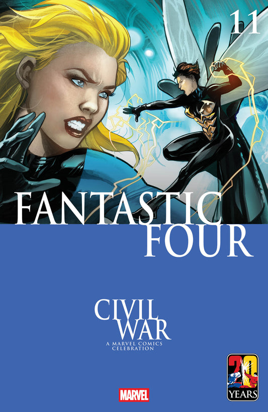 Fantastic Four #11 Ema Lupacchino Civil War Celebration Variant (NM)