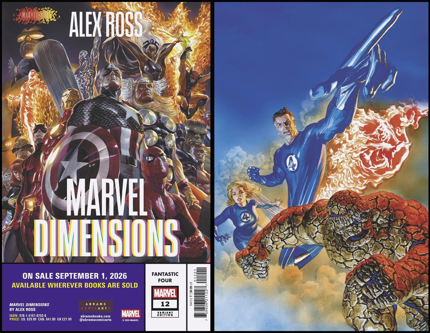 Fantastic Four #12 Alex Ross Marvel Dimensions Variant (NM)