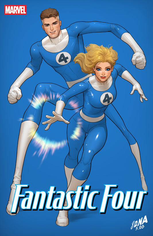 Fantastic Four #14 David Nakayama Color Block Blue Variant (NM)