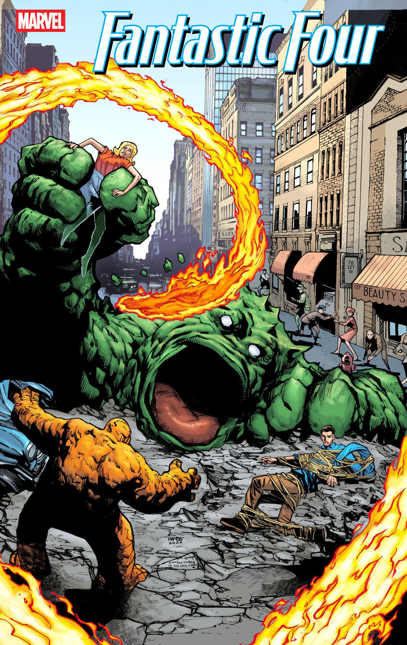 Fantastic Four #15 Humberto Ramos Homage Variant (NM)