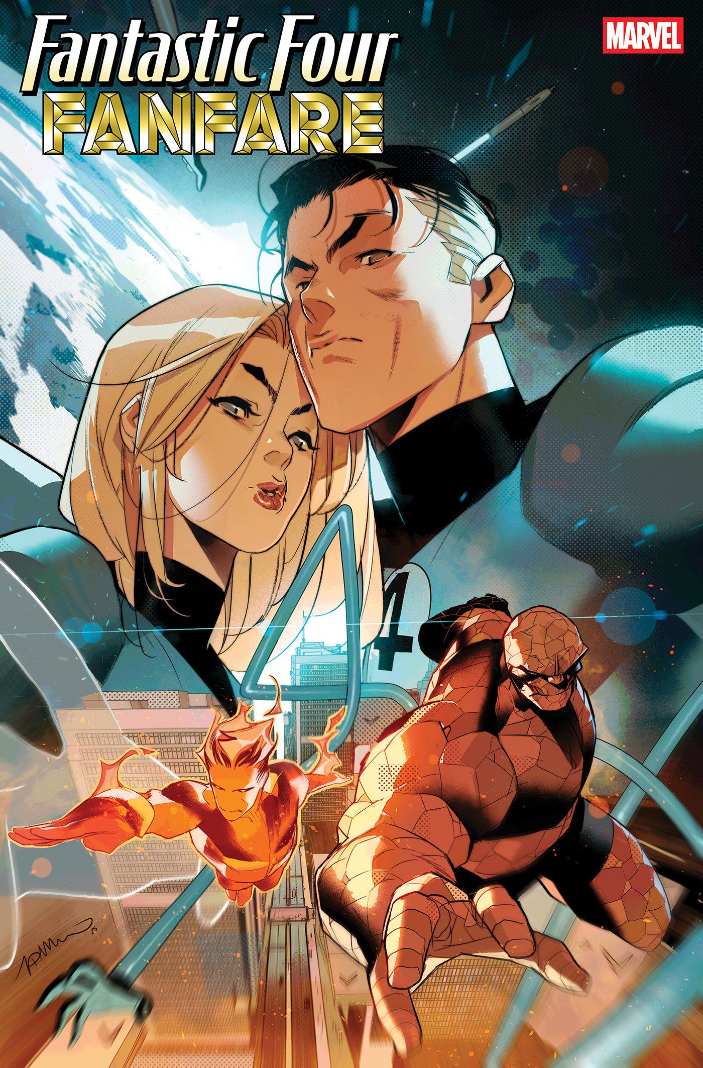 Fantastic Four Fanfare #1 1:25 Simone Di Meo Variant (NM)