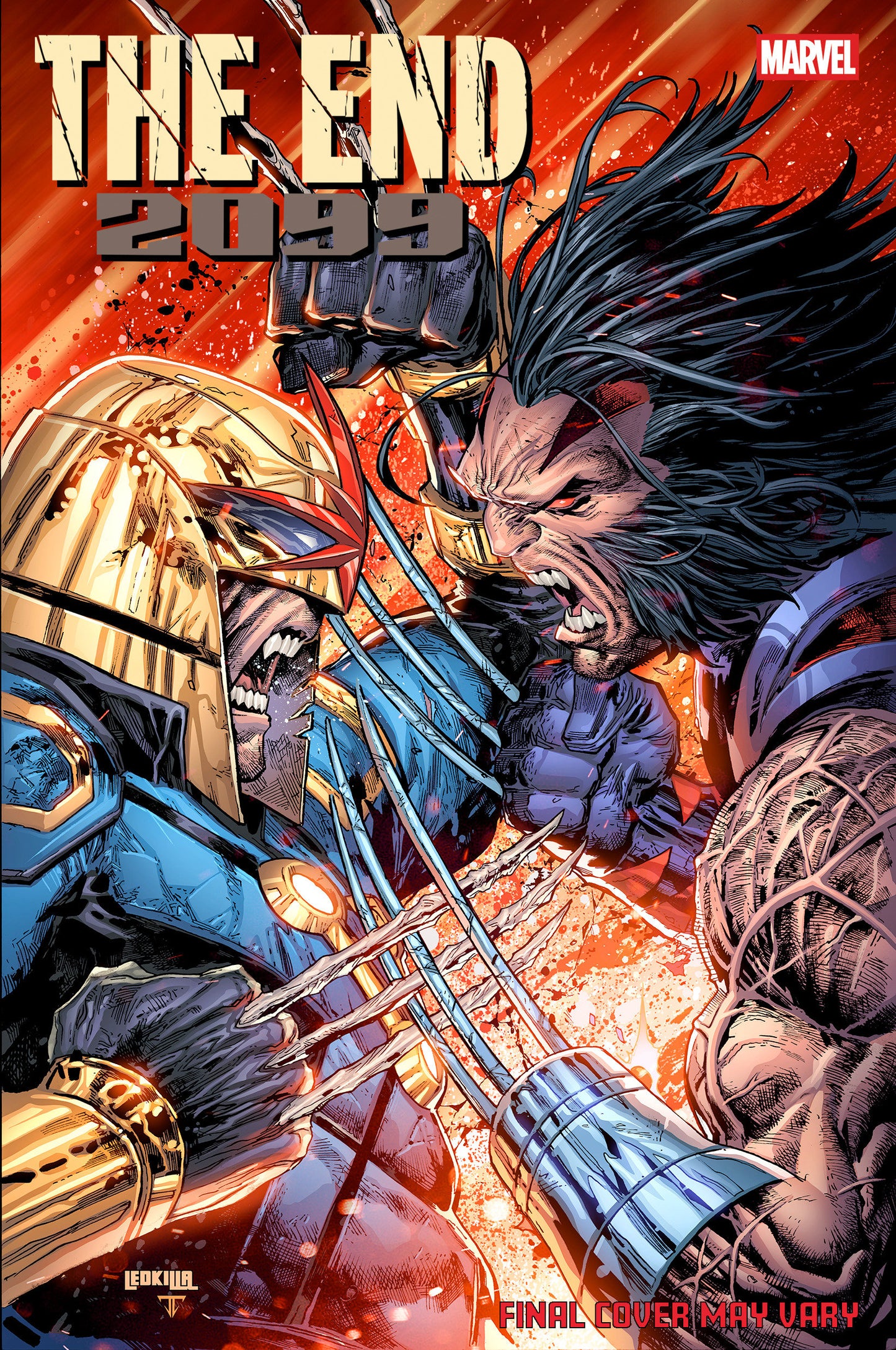 The End 2099 #2 Ken Lashley Battle Variant (NM)