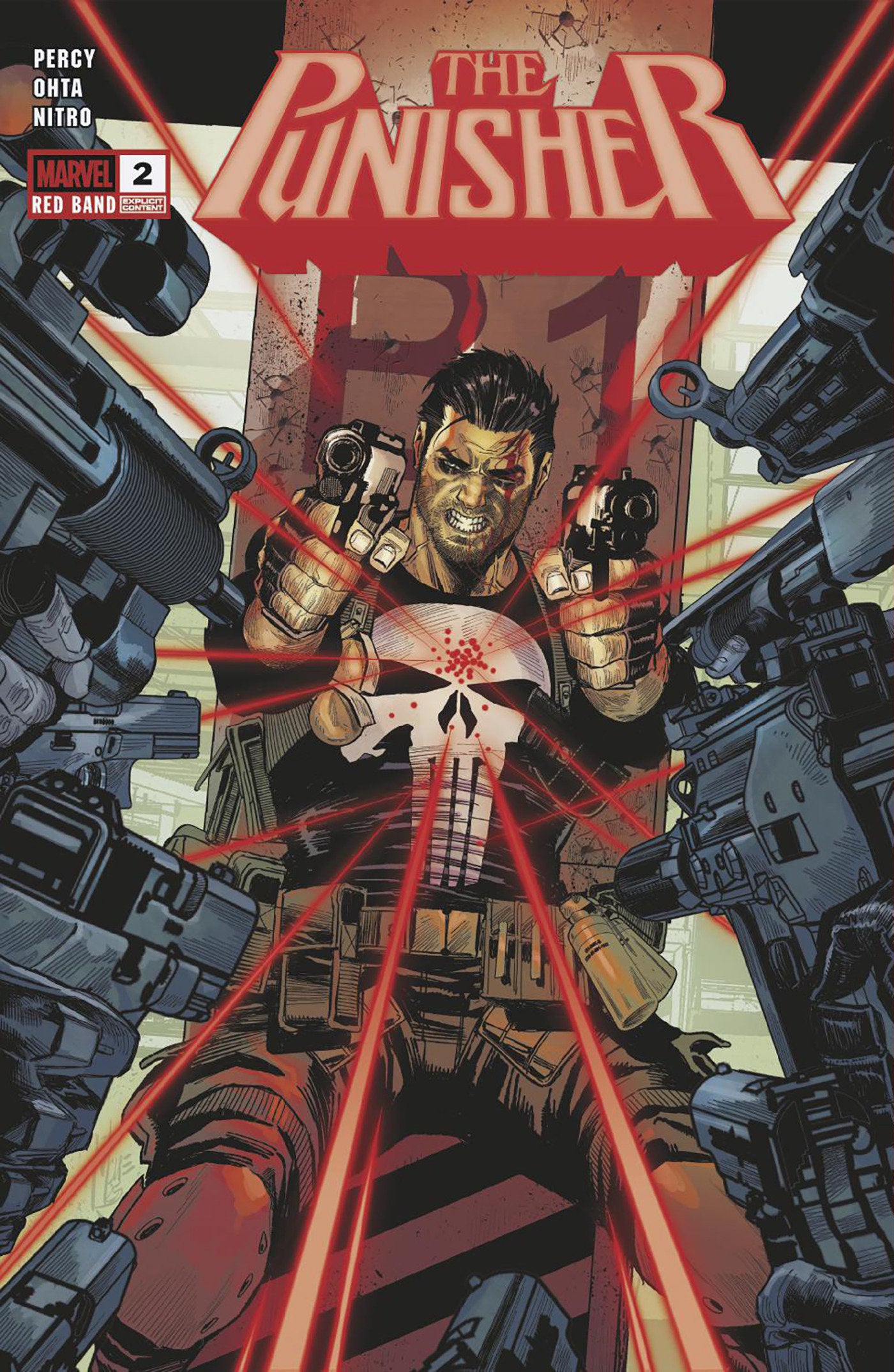 Punisher: Red Band #2 Marco Checchetto 2nd Printing Variant [Polybagged] (NM)