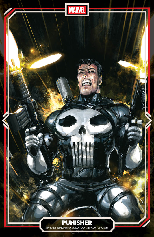 Punisher: Red Band #5 Clayton Crain Variant [Polybagged] (NM)
