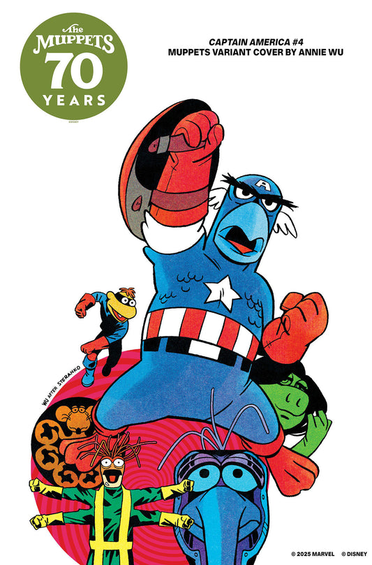 Captain America #4 Annie Wu Muppets Variant (NM)