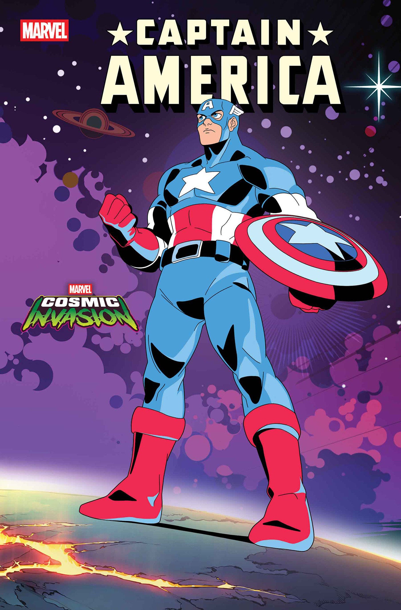 Captain America #7 Marvel Cosmic Invasion Variant (NM)
