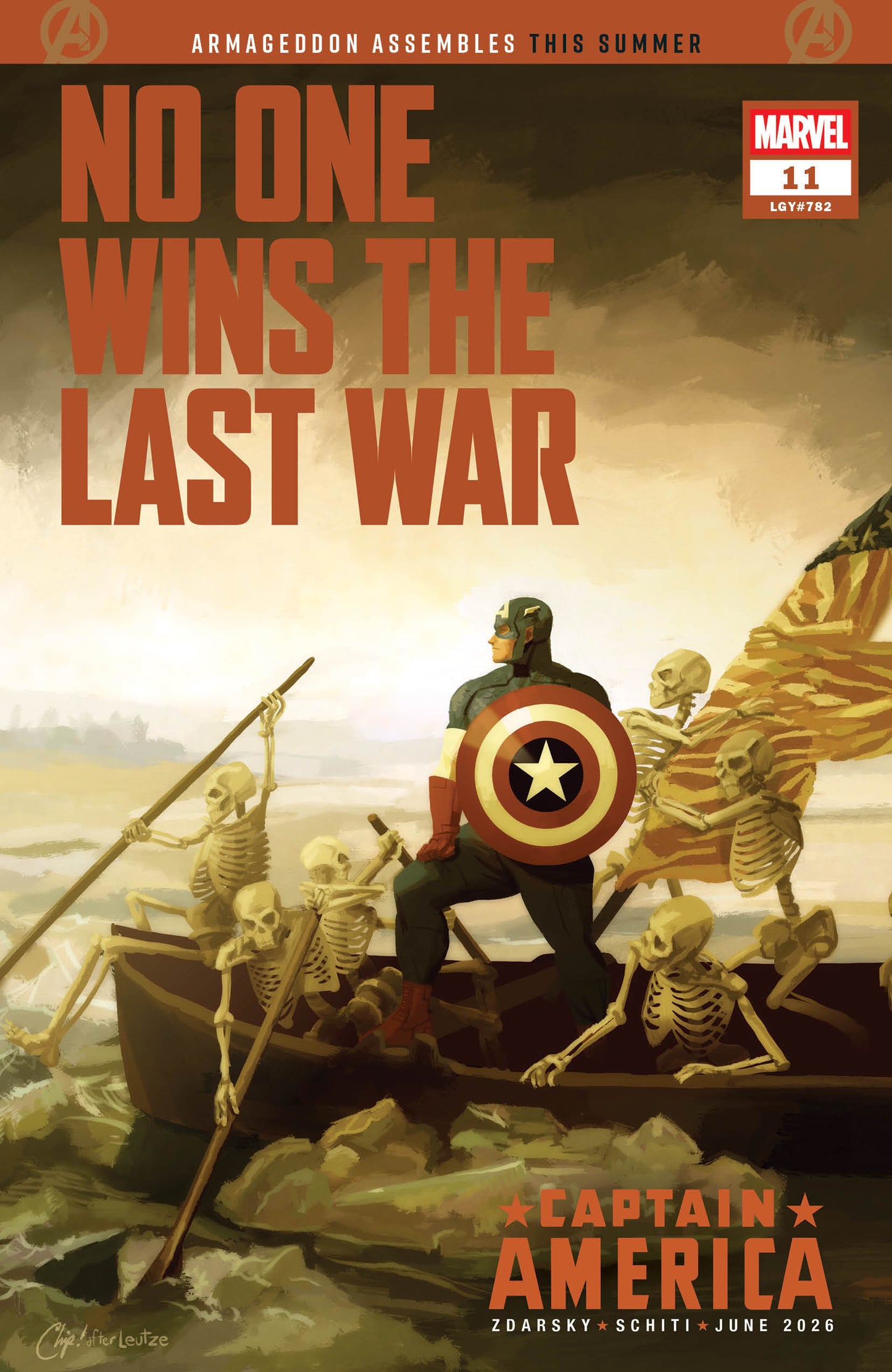 Captain America #11 Chip Zdarsky Foreshadow Variant (NM)