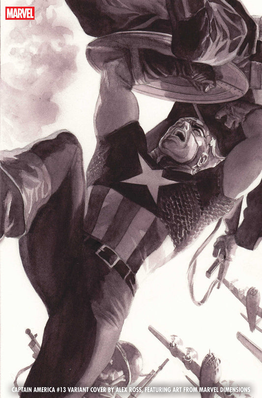 Captain America #13 Alex Ross Marvel Dimensions Variant [Arm] (NM)
